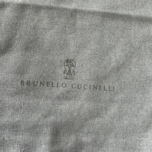 Brunello Cucinelli dust bag